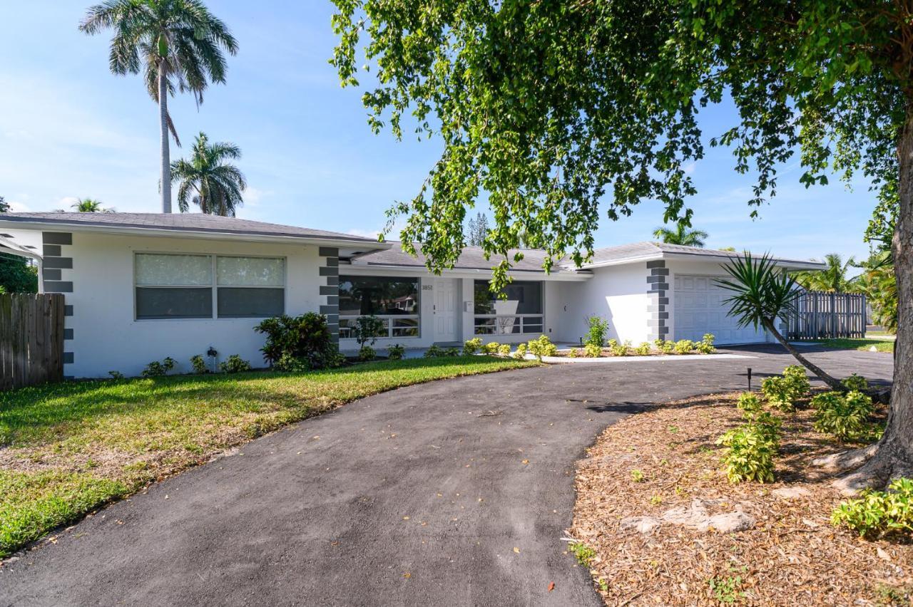 Luxury Casa 4 Bedrooms With Pool & Game Room 15 Mins To Ocean Fort Lauderdale Exterior photo